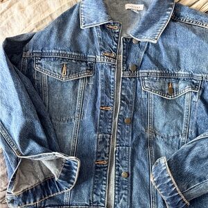 Topshop Blue Denim Jacket